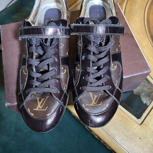Louis Vuitton Brown Monogram Athletic Shoes
